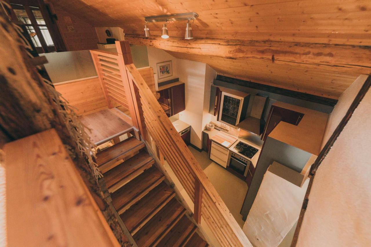 Alte Post Saas-Fee Apartamento Exterior foto